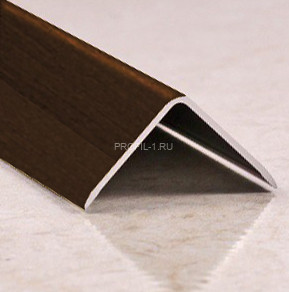 Алюминиевый уголок 15х15 мм ПН-15х15 бронза глянец браш 2,7 м