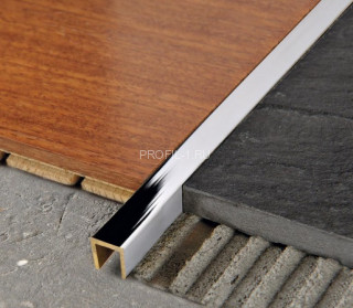 П-образный профиль латунный 10Х10 Progress Profiles PCLOC 10 хром 2,7 м П-образный профиль латунный 10Х10 Progress Profiles PCLOC 10 хром 2,7 м