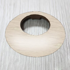 Обвод для труб декоративный Cezar D22 цвет 142 под дерево (блистер 2 шт.)