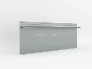 Алюминиевый скрытый плинтус усиленный Laconistiq Strong без покрытия 3м Алюминиевый скрытый плинтус усиленный Laconistiq Strong без покрытия 3м