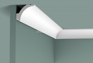 Потолочный плинтус Orac Decor Purotouch C260 белый полиуретан 41х48 мм 2м