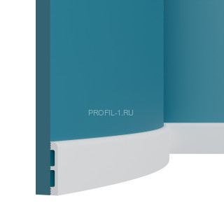 Гибкий напольный плинтус Перфект Плюс P83 FLEX белый ударопрочный 13х80 мм 2 м Гибкий напольный плинтус Перфект Плюс P83 FLEX белый ударопрочный 13х80 мм 2 м