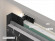 Теневая рейка алюминиевая разноуровневая под подсветку Laconistiq Multilevel New черная 46.5х28.7х3000 мм
