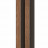 Реечная настенная панель VOX LINERIO L-LINE мокка 2650х122х21 мм