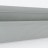 Алюминиевый теневой профиль ПО-191 серебро матовое 2,7 м
