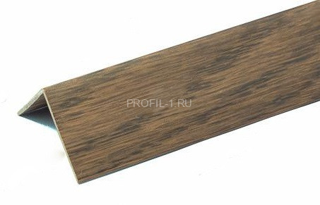 Пластиковый уголок 30х30 Lemal E30 8650 под дерево 2,75 м (25 штук)