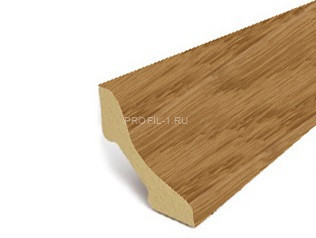 Галтель ПВХ Lemal вогнутая 20х20 мм Цвет 8641 Под дерево 2,7 м