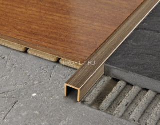 П-образный профиль латунный 10Х10 Progress Profiles PCLOB 10 бронза 2,7 м П-образный профиль латунный 10Х10 Progress Profiles PCLOB 10 бронза 2,7 м