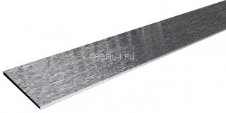 Алюминиевая полоса 15 мм серебро глянец браш 2,2м