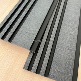 Стеновая панель Hiwood LV128 BK114K декорированная 120х12 мм 2,7 м Стеновая панель Hiwood LV128 BK114K декорированная 120х12 мм 2,7 м