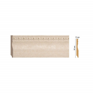 Плинтус напольный DECOMASTER 153-18D (95x12x2400) цвет Бежевый