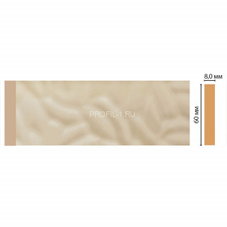 Молдинг DECOMASTER D040-61 ДМ(60x8x2400) цвет Бежевый глянец Молдинг DECOMASTER D040-61 ДМ(60x8x2400) цвет Бежевый глянец