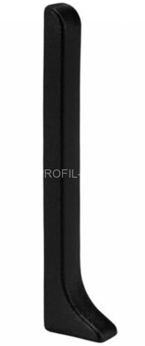 Заглушка для плинтуса Диал ПЛ-80зг черная
