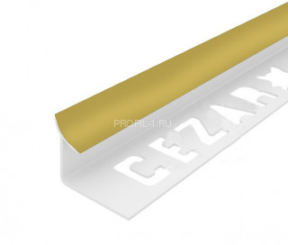 Внутренний угол ПВХ закладной для плитки 8 мм Cezar 127 Светло-желтый 2,5 м (10 штук) Внутренний угол ПВХ закладной для плитки 8 мм Cezar 127 Светло-желтый 2,5 м (10 штук)