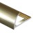 Профиль С-образный алюминий для плитки 12 мм PV09-13 eco песок блестящий 2,7 м