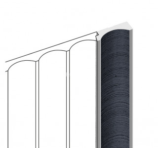 Финишный молдинг HiWood LF139B BU20 под дерево 12х34 мм 2,7 м Финишный молдинг HiWood LF139B BU20 под дерево 12х34 мм 2,7 м