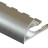 Профиль С-образный гибкий алюминий для плитки 10 мм PV11-01 eco полированный 2,7 м