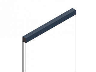 Декоративная рейка HiWood D15V2 BU22 из фитополимера под дерево 15мм х 15мм х 2.7м Декоративная рейка HiWood D15V2 BU22 из фитополимера под дерево 15мм х 15мм х 2.7м