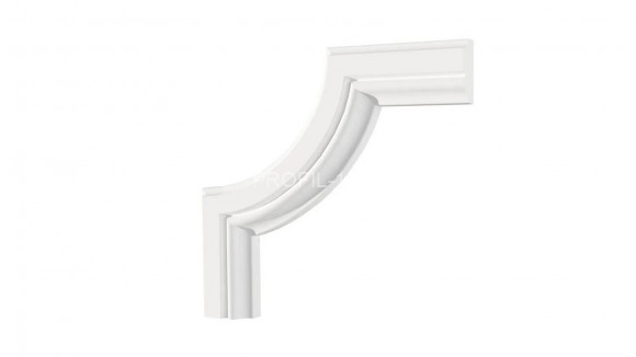 Декоративный уголок для молдингов Decor-Dizayn C1-DD603 полиуретан белый, под покраску 150х150х10 мм