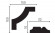 Декоративный уголок для молдингов Decor-Dizayn C1-DD603 полиуретан белый, под покраску 150х150х10 мм
