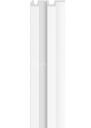 Реечная настенная панель VOX LINERIO L-LINE белая 2650х122х21 мм Реечная настенная панель VOX LINERIO L-LINE белая 2650х122х21 мм