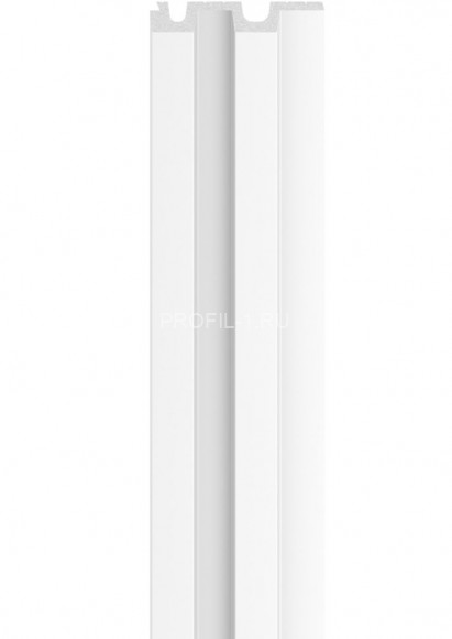 Реечная настенная панель VOX LINERIO L-LINE белая 2650х122х21 мм Реечная настенная панель VOX LINERIO L-LINE белая 2650х122х21 мм