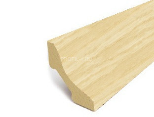 Галтель ПВХ Lemal вогнутая 20х20 мм Цвет 8649 Под дерево 2,7 м