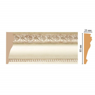 Молдинг DECOMASTER 152-937 ДМ (85x25x2400) цвет Шампань Молдинг DECOMASTER 152-937 ДМ (85x25x2400) цвет Шампань