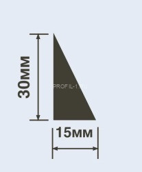 Молдинг HiWood TR30 белый 30х15 мм 200 см