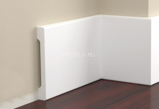 Напольный плинтус 95 мм Cezar Elegance LPC-38 белый 2,44 м Напольный плинтус 95 мм Cezar Elegance LPC-38 белый 2,44 м