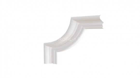 Декоративный уголок для молдингов Decor-Dizayn C1-DD608 полиуретан белый, под покраску 165х165х21 мм