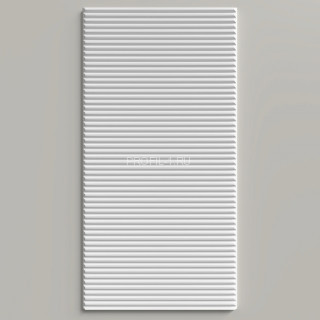 Стеновая декоративная панель 3D Decor-Dizayn DD925(3m) из полистирола белая, под покраску 200х10х3000 мм