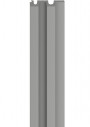 Реечная настенная панель VOX LINERIO L-LINE серая 2650х122х21 мм