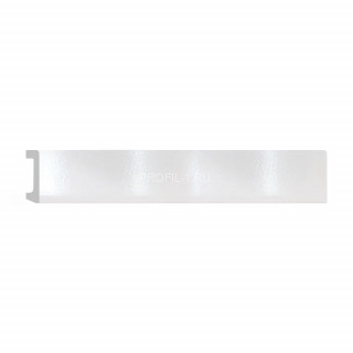 Плинтус напольный DECOMASTER D235-114 (80x17x2400) цвет Белый глянец