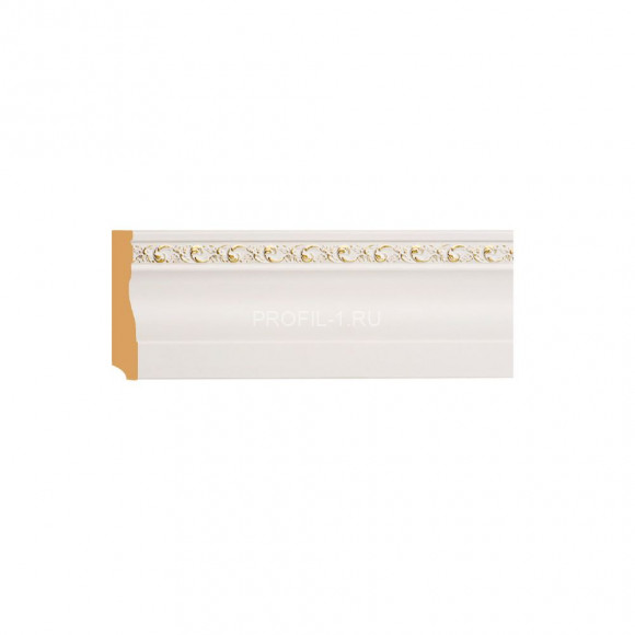 Плинтус напольный DECOMASTER 153-54 (95x12x2400) цвет Белый