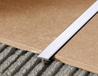 Т-профиль алюминий 26 мм Progress Profiles PCRAA 269 серебро 2,7 м