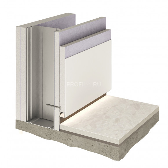 Алюминиевый теневой плинтус Decaro Engineering D002A Black черный с возможностью LED подсветки 2м Алюминиевый теневой плинтус Decaro Engineering D002A Black черный с возможностью LED подсветки 2м