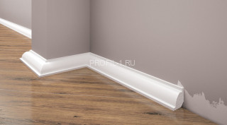 Молдинг 22х22 мм Cezar Elegance LPC-01 белый 2,44 м Молдинг 22х22 мм Cezar Elegance LPC-01 белый 2,44 м