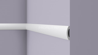 Молдинг NMC Wallstyl WD3 белый полистирол 15х70 мм 2м Молдинг NMC Wallstyl WD3 белый полистирол 15х70 мм 2м