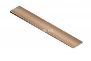 Алюминиевая полоса 15 мм NEEXY PV88-07 BBR бронза блестящая 2.7 м