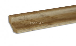 Галтель ПВХ Lemal вогнутая 20х20 мм Цвет 8651 Под дерево 2,7 м