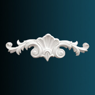 Декоративный орнамент Перфект G2171 белый 98х300х33 мм