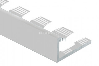 Профиль L-образный гибкий алюминий 8 мм PV04-02 серебро матовое 2,7 м