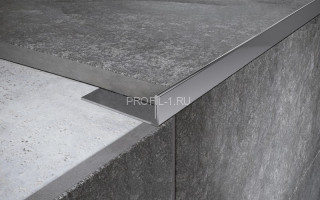 L-профиль из нержавеющей стали 12 мм FG 12 P полированная сталь 270 см