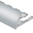 Профиль для плитки С-образный алюминий гибкий 10 мм PV20-03 серебро блестящее 2,7 м