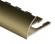 Профиль С-образный гибкий алюминий для плитки 10 мм PV11-08 eco шампань матовая 2,7 м