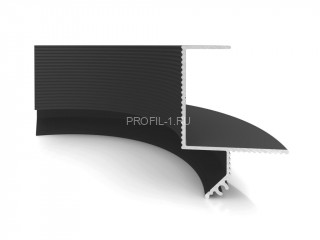 Радиусный элемент D005.2 на внешний угол R50 мм Decaro D005.2R50 черный Радиусный элемент D005.2 на внешний угол R50 мм Decaro D005.2R50 черный