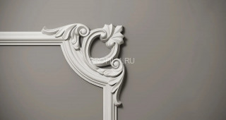 Декоративный уголок для молдингов Decor-Dizayn C3-DD002 полиуретан белый, под покраску 280х280х19 мм Декоративный уголок для молдингов Decor-Dizayn C3-DD002 полиуретан белый, под покраску 280х280х19 мм