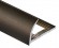 Алюминиевый профиль для плитки С-образный 10 мм PV17-06 бронза матовая 2,7 м