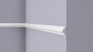 Молдинг NMC Wallstyl WL1 белый полистирол 20х40 мм 2м Молдинг NMC Wallstyl WL1 белый полистирол 20х40 мм 2м
